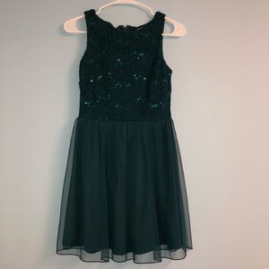 Green Sequin Dress